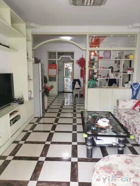 金港苑 3楼精装修107平方家电家具全送 看房方便满5税少